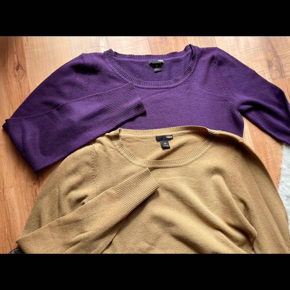 H&M sweaters - Tan